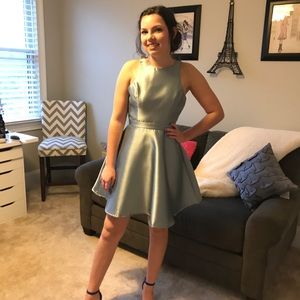 Silver Cocktail Dress